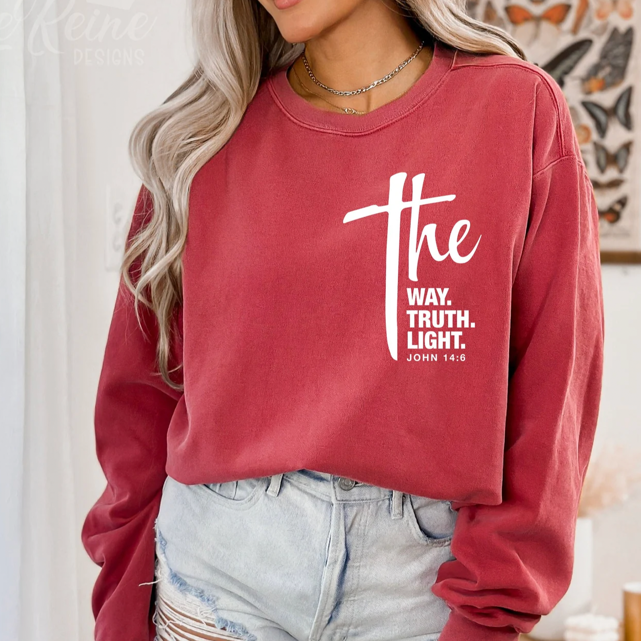 the way the truth the light sweatshirt